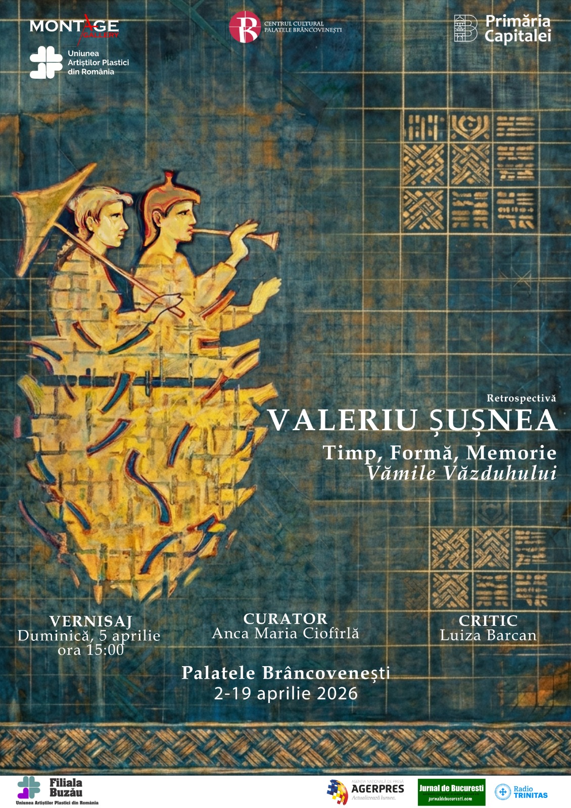 Valeriu Susnea – Retrospectivă: Timp, Formă, Memorie – Vămile Văzduhului