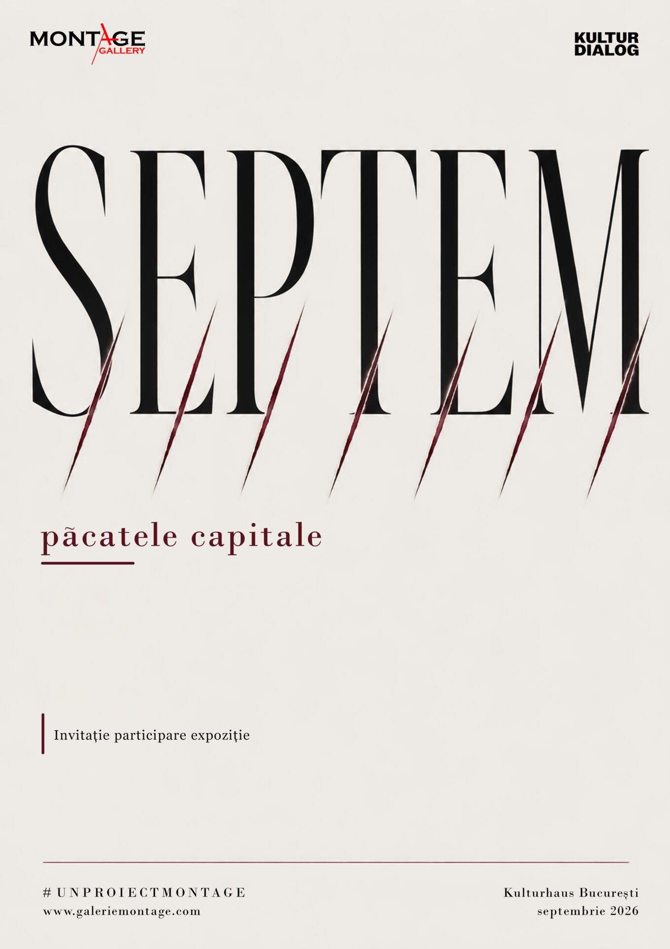 OPEN CALL — SEPTEM – păcatele capitale